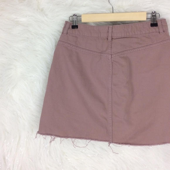 Topshop | button down mini skirt - Picture 3 of 10